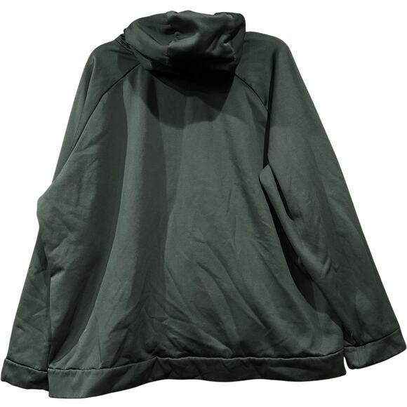 Nike Dri-FIT Hoodie Men 2XL Green Pullover Sweatshirt Athletic 826671-372 XXL - Picture 2 of 8